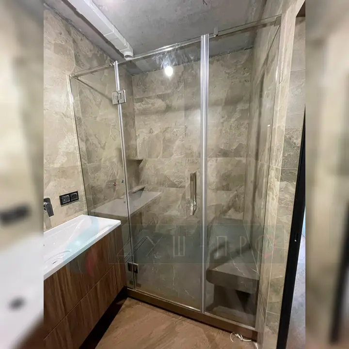 В нишу · распашная
